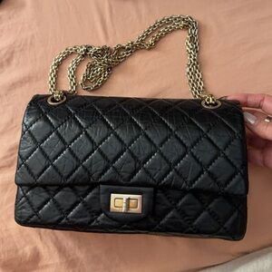 Chanel 225 reissue double flap bag